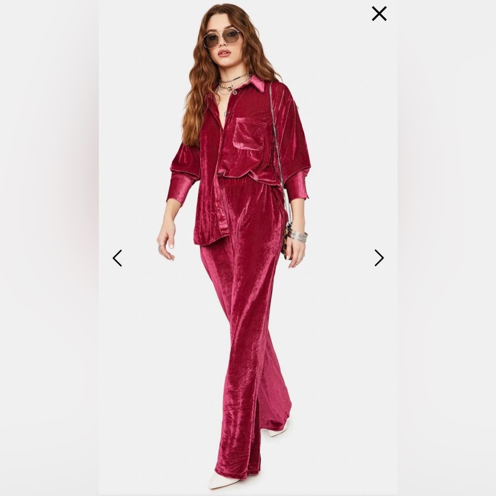 FAIRYTALE VELOUR SET FREE PEOPLE